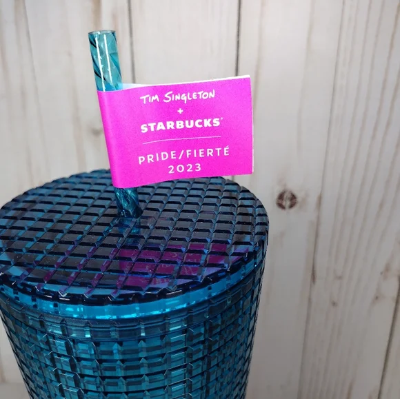 2023 NEW Starbucks x Tim Singleton Gradient Pride Tumbler - Picture 3 of 5